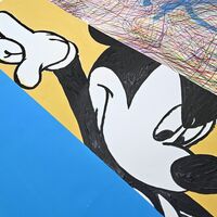 XXL Painting by Viola "Human Evolution" - Thumbnail 3