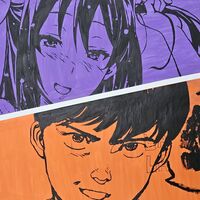 XXL Painting by Viola "Human Evolution" - Thumbnail 1