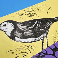 XXL Painting by Viola "Human Evolution" - Thumbnail 4