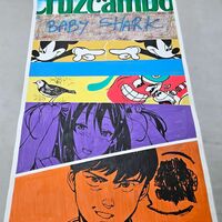 XXL Painting by Viola "Human Evolution" - Thumbnail 8