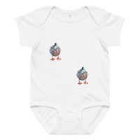 Baby jersey bodysuit - Water Effect - Thumbnail 6