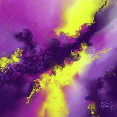 Equinox art print - 24" x 24"