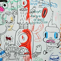 XXL Painting by Judas Arrieta "Toy Shop"  - Thumbnail 2