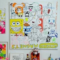 XXL Painting by Judas Arrieta "Toy Shop"  - Thumbnail 8