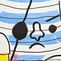 XXL Painting by Judas Arrieta "Toy Shop"  - Thumbnail 6