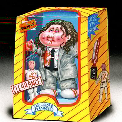 Bargain bin brad / cheap chuck final art - horrorible kids - series 9 2025