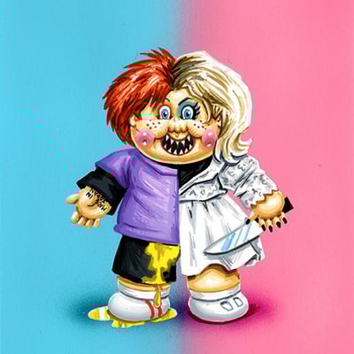 Glandular glenda / bisected billy final art - horrorible kids - series 9 2025