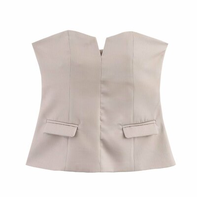 Street fashion design slim tube top