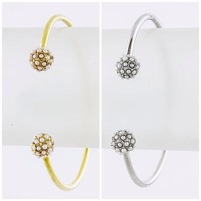 Rachel Pave Pearl Cuff