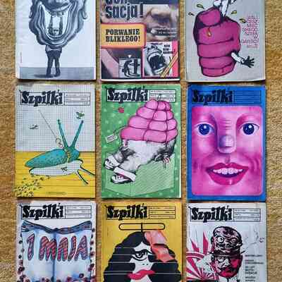 Szpilki magazines from the 70's 