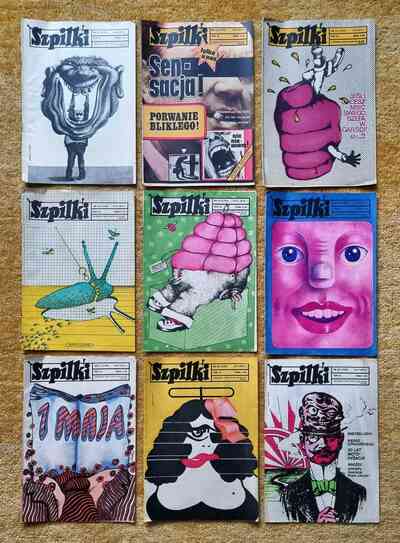 Szpilki magazines from the 70's 
