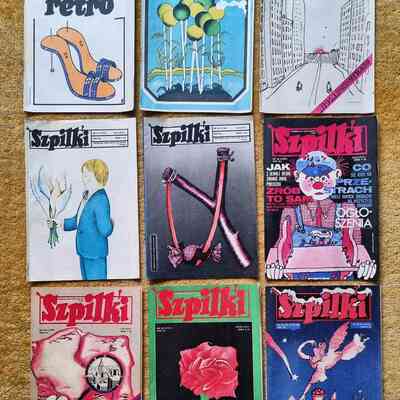 Szpilki magazines from the 70's 