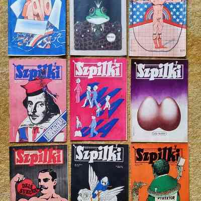 Szpilki magazines from the 70's 