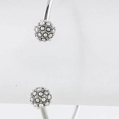 Rachel pave pearl cuff