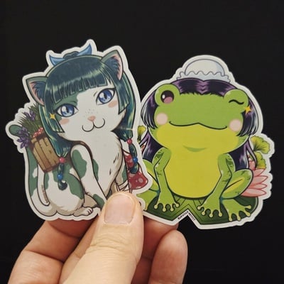 Apothecary diaries animal stickers