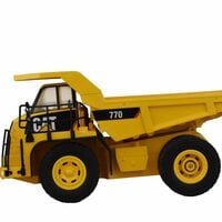 Diecast Masters DCM25006 1/24 Scale RC CAT 770 Mining Truck  - Thumbnail 2