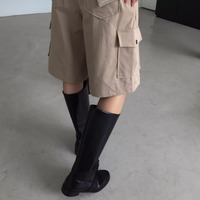 Women's genuine leather large circumference high boots - Thumbnail 3