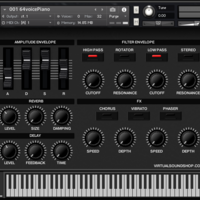 Roland XP-80 Kontakt Library - Virtual Instrument NKI VST Software - Thumbnail 1