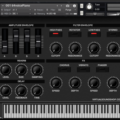 Roland xp-80 kontakt library - virtual instrument nki vst software