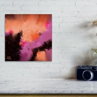 Mysterious Beauty - 12" X 12" - Thumbnail 1