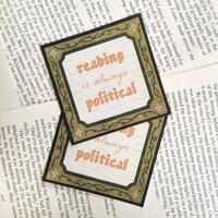 Reading Is Political stickers - Thumbnail 2
