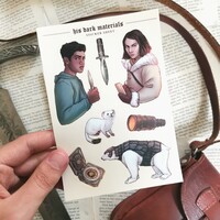 His Dark Materials Sticker Sheet - Thumbnail 3