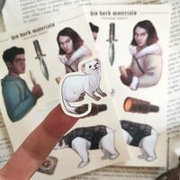 His Dark Materials Sticker Sheet - Thumbnail 4