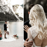 Boho Lace Appliques Open Back Wedding Dress Bridal Gown Wedding Gown - Thumbnail 2