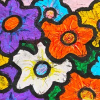 👧 Painting by Celipe Perroloco "Upside Down"  - Thumbnail 2