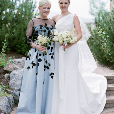 Mother of the bride dresses with sheer neck lace