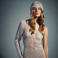 Fashion Trend Accessories Rhinestone Party Stretch Hat Christmas Bowl Hat - Thumbnail 3