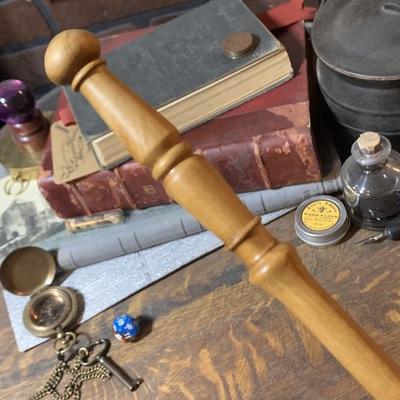 Olive ash wand 12 3/8th inch