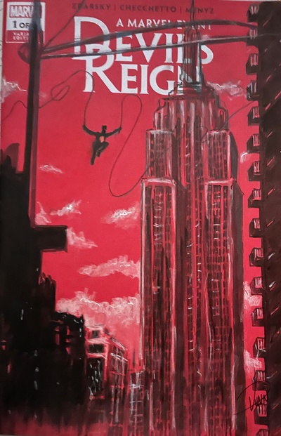 Devils Reign 1 sketch variant