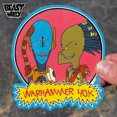 WARHEADS Vinyl Sticker