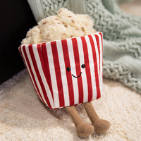 Cute Popcorn Plush Toy - Thumbnail 4