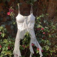 Irregular ruffled flowing camisole - Thumbnail 2