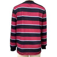 RED & BLACK STRIPED SWEATER - Thumbnail 2