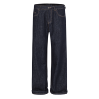 Free Shipping-CONTRAST STITCH DENIM JEANS - Thumbnail 4