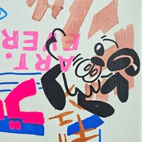 Painting by Judas Arrieta "Human Made"  - Thumbnail 1