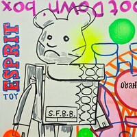 Painting by Judas Arrieta "Espirit"  - Thumbnail 1