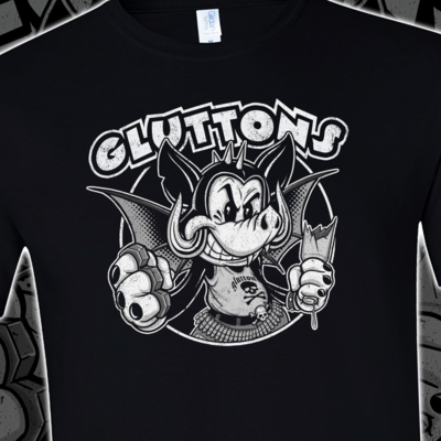Gluttons - steamboat shirt