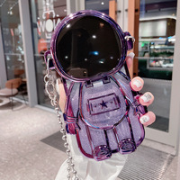 3D Spaceman iPhone Case With Chain *(iPhone 12 - iPhone 16 ) - Thumbnail 6