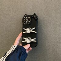 Black Kitty iPhone Case *(iPhone 13 - iPhone 16 ) - Thumbnail 1