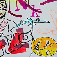 Painting by Judas Arrieta "DRUNKERS" - Thumbnail 4