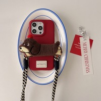 Cute Dachshund iPhone Case With Long Strap *(iPhone 12 - iPhone 16 ) - Thumbnail 1