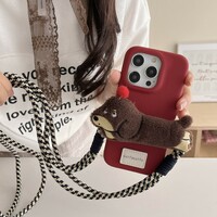 Cute Dachshund iPhone Case With Long Strap *(iPhone 12 - iPhone 16 ) - Thumbnail 4