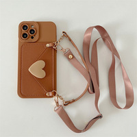 Cute Coin Purse iPhone Case With Strap *(iPhone 11 - iPhone 15 ) - Thumbnail 2