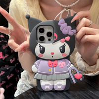 Big Kuromi iPhone Case *(iPhone 12 - iPhone 16 ) - Thumbnail 2