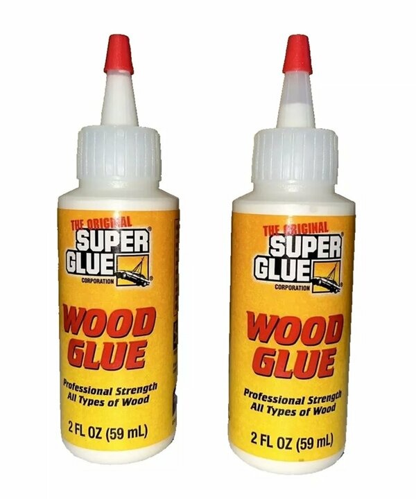 2 The Original Super Glue Wood Glue Professional Strength All Types