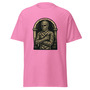 Unisex Ancient Mummy Tattoo Art T-Shirt  2D Vector Design, Duotone Beige & Black, High Detail - Several Colors-12